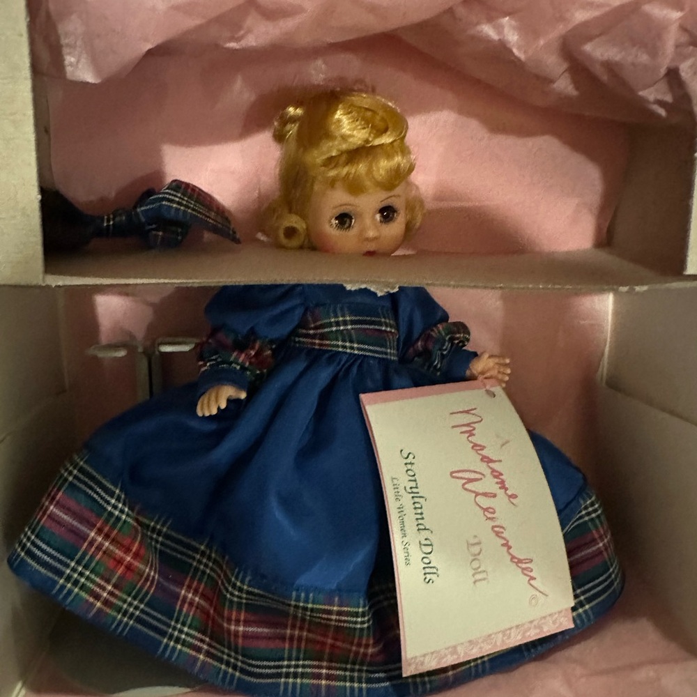 NWT Madame Alexander Doll with Blonde Hair and Blue Eyes